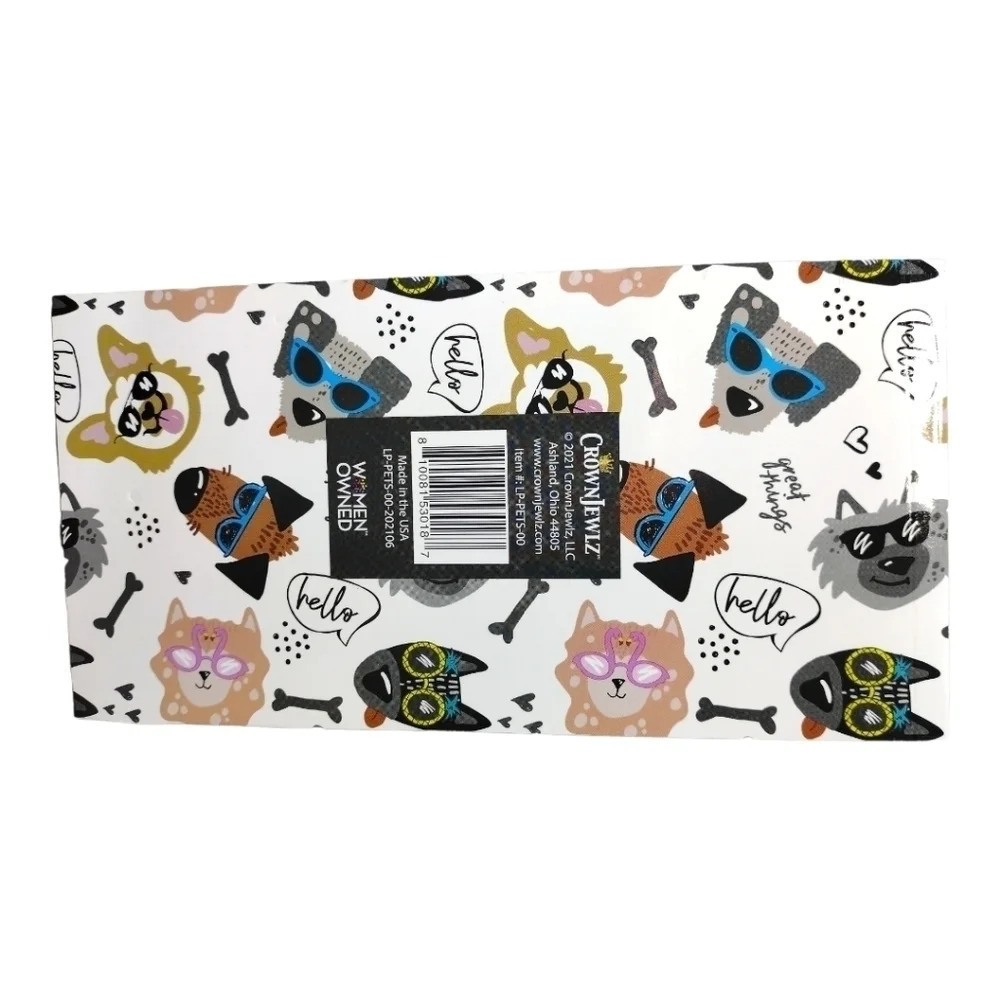 SET of 3 Crown Jewlz Dog themed stationary, lined tablets. D - Picture 11 of 12